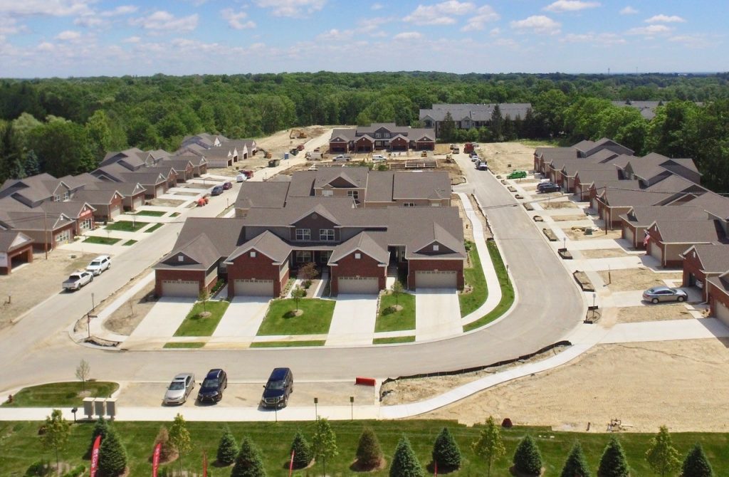 Reserves condos auburn hills Grandview Construction